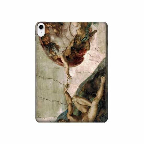 W0179 Michelangelo Creation of Adam Tablet Hard Case For iPad 10.9 (2022)