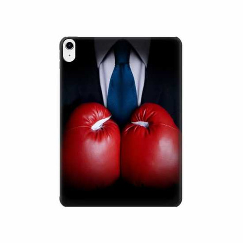 W2261 Businessman Black Suit With Boxing Gloves Tablet Hard Case For iPad 10.9 (2022)