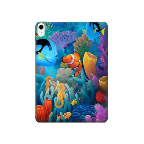 W3227 Underwater World Cartoon Tablet Hard Case For iPad 10.9 (2022)