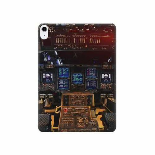 W3836 Airplane Cockpit Tablet Hard Case For iPad 10.9 (2022)