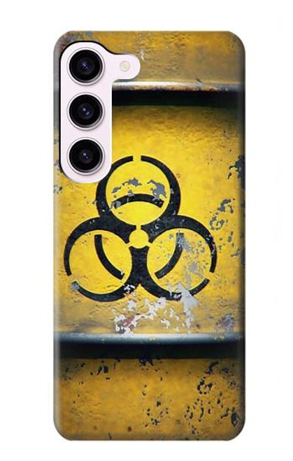 W3669 Biological Hazard Tank Graphic Hard Case and Leather Flip Case For Samsung Galaxy S23