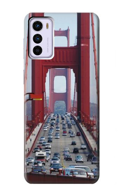W2637 Golden Gate Bridge Hard Case and Leather Flip Case For Motorola Moto G42