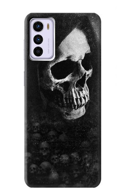 W3333 Death Skull Grim Reaper Hard Case and Leather Flip Case For Motorola Moto G42