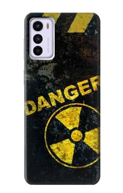 W3891 Nuclear Hazard Danger Hard Case and Leather Flip Case For Motorola Moto G42