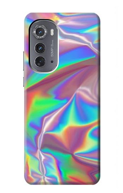 W3597 Holographic Photo Printed Hard Case and Leather Flip Case For Motorola Edge (2022)