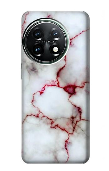 W2920 Bloody Marble Hard Case and Leather Flip Case For OnePlus 11