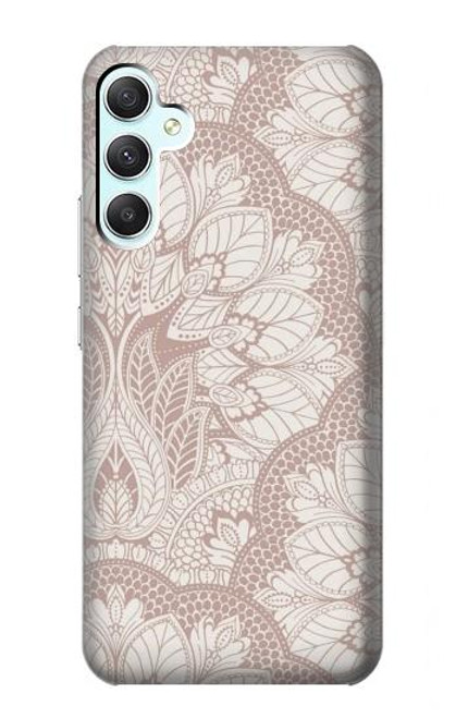 W3580 Mandal Line Art Hard Case and Leather Flip Case For Samsung Galaxy A34 5G