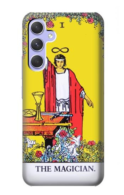 W2806 Tarot Card The Magician Hard Case and Leather Flip Case For Samsung Galaxy A54 5G