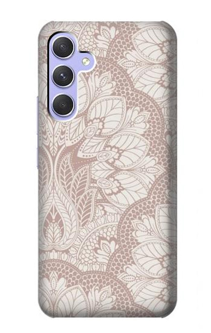 W3580 Mandal Line Art Hard Case and Leather Flip Case For Samsung Galaxy A54 5G