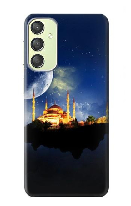 W3506 Islamic Ramadan Hard Case and Leather Flip Case For Samsung Galaxy A24 4G