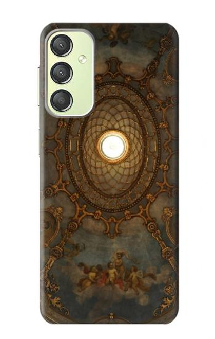 W3565 Municipale Piacenza Theater Hard Case and Leather Flip Case For Samsung Galaxy A24 4G