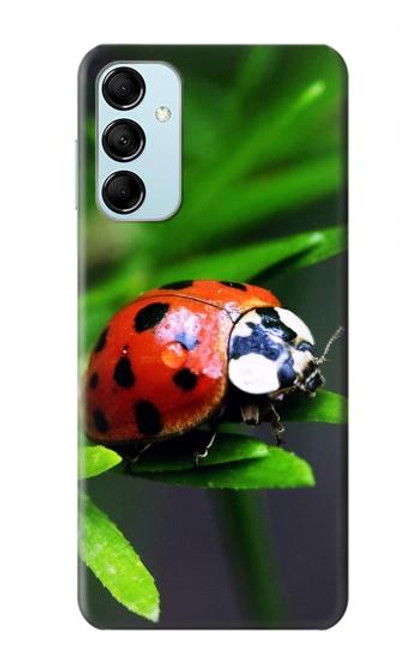 W0263 Ladybug Hard Case and Leather Flip Case For Samsung Galaxy M14