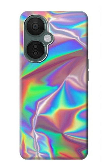 W3597 Holographic Photo Printed Hard Case and Leather Flip Case For OnePlus Nord CE 3 Lite, Nord N30 5G