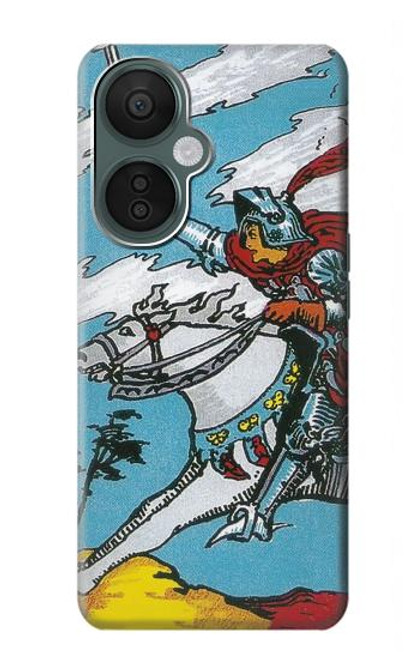 W3731 Tarot Card Knight of Swords Hard Case and Leather Flip Case For OnePlus Nord CE 3 Lite, Nord N30 5G