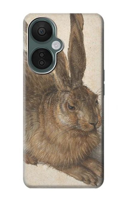 W3781 Albrecht Durer Young Hare Hard Case and Leather Flip Case For OnePlus Nord CE 3 Lite, Nord N30 5G