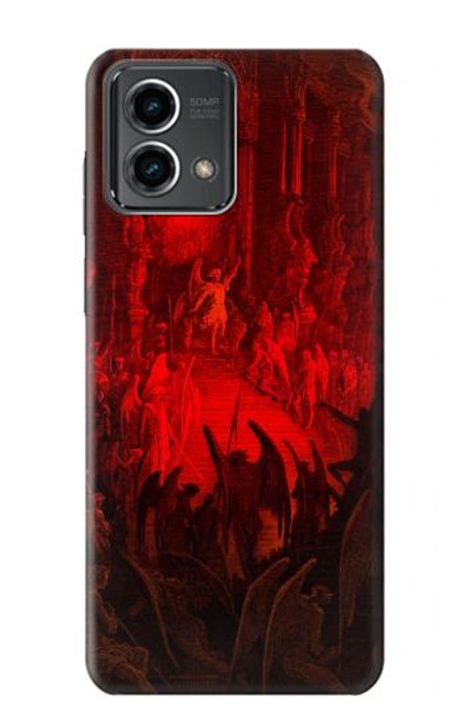 W3583 Paradise Lost Satan Hard Case and Leather Flip Case For Motorola Moto G Stylus 5G (2023)