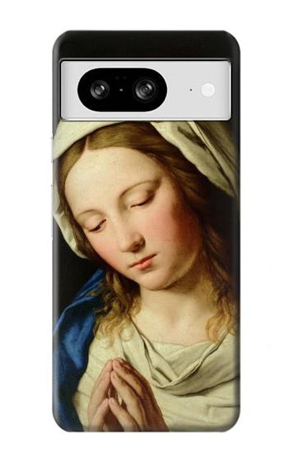 W3476 Virgin Mary Prayer Hard Case and Leather Flip Case For Google Pixel 8