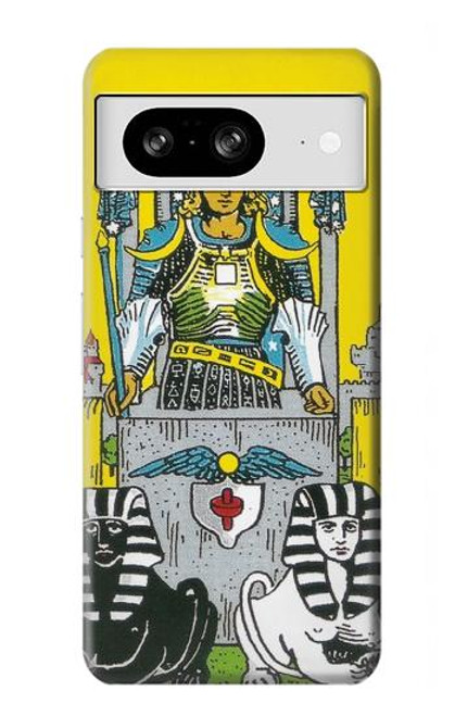 W3739 Tarot Card The Chariot Hard Case and Leather Flip Case For Google Pixel 8