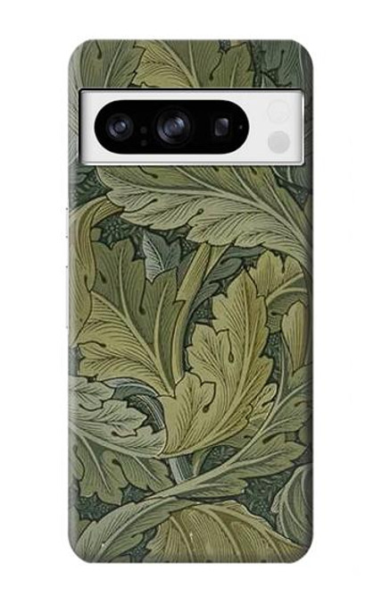 W3790 William Morris Acanthus Leaves Hard Case and Leather Flip Case For Google Pixel 8 pro