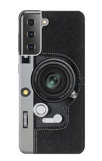 W3922 Camera Lense Shutter Graphic Print Hard Case and Leather Flip Case For Samsung Galaxy S21 Plus 5G, Galaxy S21+ 5G