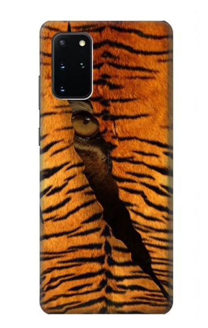 W3951 Tiger Eye Tear Marks Hard Case and Leather Flip Case For Samsung Galaxy S20 Plus, Galaxy S20+
