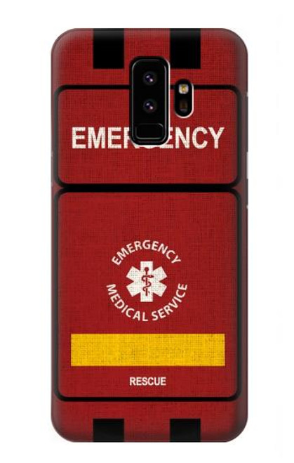 W3957 Emergency Medical Service Hard Case and Leather Flip Case For Samsung Galaxy S9