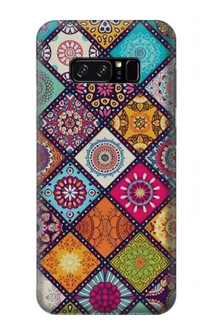 W3943 Maldalas Pattern Hard Case and Leather Flip Case For Note 8 Samsung Galaxy Note8