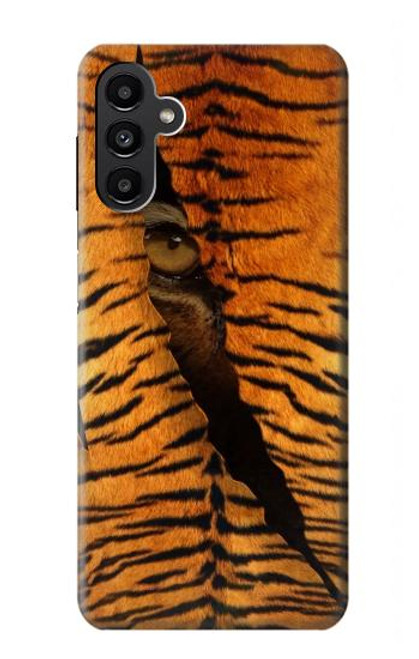 W3951 Tiger Eye Tear Marks Hard Case and Leather Flip Case For Samsung Galaxy A13 5G
