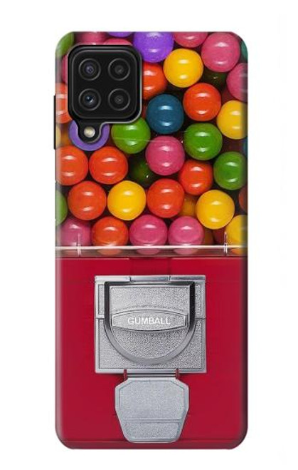 W3938 Gumball Capsule Game Graphic Hard Case and Leather Flip Case For Samsung Galaxy A22 4G