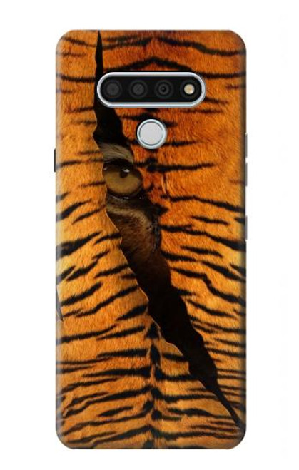 W3951 Tiger Eye Tear Marks Hard Case and Leather Flip Case For LG Stylo 6