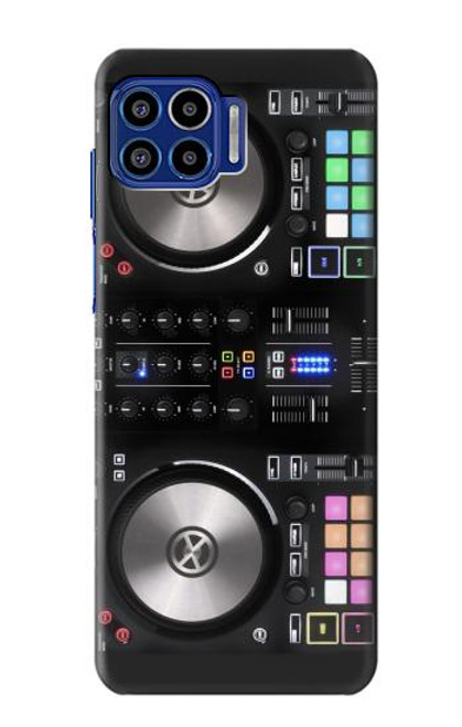 W3931 DJ Mixer Graphic Paint Hard Case and Leather Flip Case For Motorola One 5G