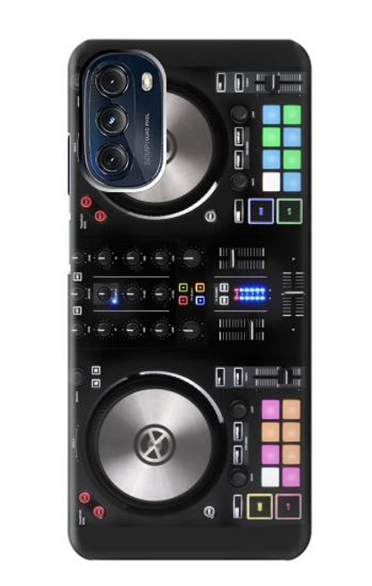 W3931 DJ Mixer Graphic Paint Hard Case and Leather Flip Case For Motorola Moto G 5G (2023)