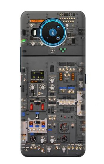 W3944 Overhead Panel Cockpit Hard Case and Leather Flip Case For Nokia 8.3 5G