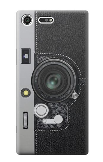 W3922 Camera Lense Shutter Graphic Print Hard Case and Leather Flip Case For Sony Xperia XZ Premium