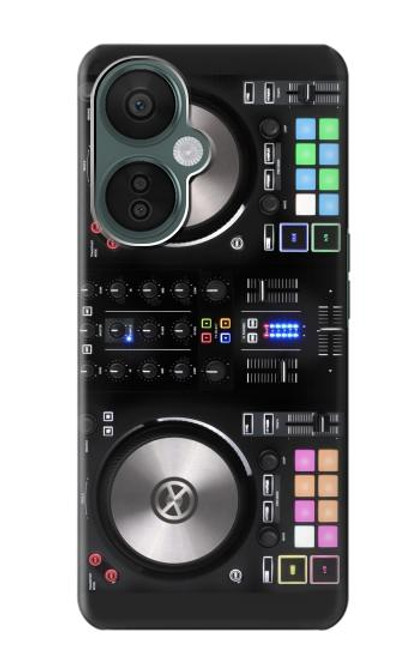 W3931 DJ Mixer Graphic Paint Hard Case and Leather Flip Case For OnePlus Nord CE 3 Lite, Nord N30 5G