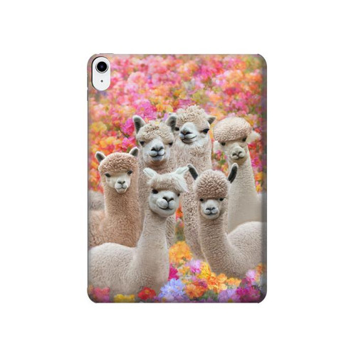 W3916 Alpaca Family Baby Alpaca Tablet Hard Case For iPad 10.9 (2022)