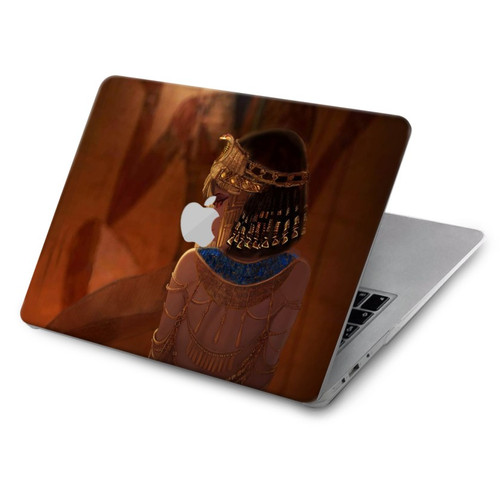 W3919 Egyptian Queen Cleopatra Anubis Hard Case Cover For MacBook Pro 13″ - A1706, A1708, A1989, A2159, A2289, A2251, A2338