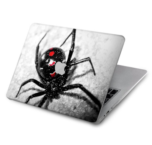 W2386 Black Widow Spider Hard Case Cover For MacBook Air 15″ (2023,2024) - A2941, A3114