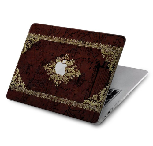 W3014 Vintage Map Book Cover Hard Case Cover For MacBook Air 15″ (2023,2024) - A2941, A3114