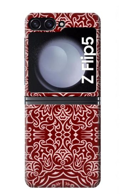 W3556 Yen Pattern Hard Case For Samsung Galaxy Z Flip 5