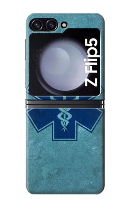 W3824 Caduceus Medical Symbol Hard Case For Samsung Galaxy Z Flip 5