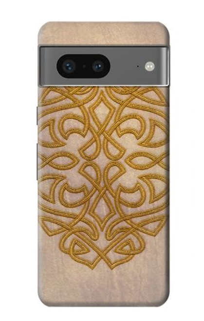 W3796 Celtic Knot Hard Case and Leather Flip Case For Google Pixel 7a