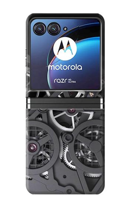 W3176 Inside Watch Black Hard Case For Motorola Razr 40 Ultra