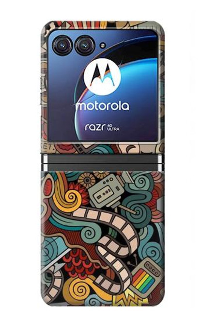 W3480 Movie Acting Entertainment Hard Case For Motorola Razr 40 Ultra