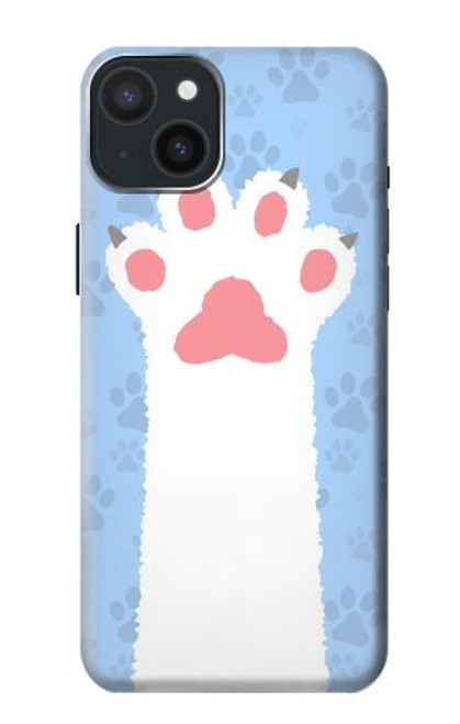 W3618 Cat Paw Hard Case and Leather Flip Case For iPhone 15 Plus