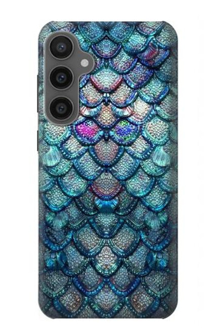 W3809 Mermaid Fish Scale Hard Case and Leather Flip Case For Samsung Galaxy S23 FE