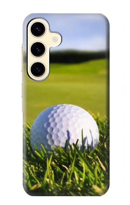 W0068 Golf Hard Case and Leather Flip Case For Samsung Galaxy S24