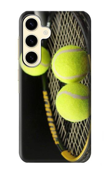 W0072 Tennis Hard Case and Leather Flip Case For Samsung Galaxy S24