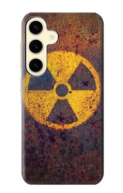 W3892 Nuclear Hazard Hard Case and Leather Flip Case For Samsung Galaxy S24