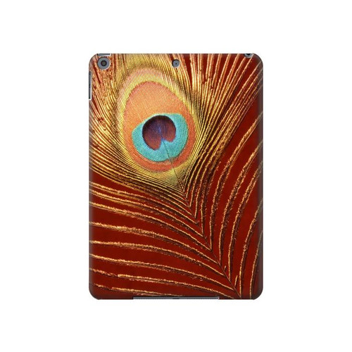 W0512 Peacock Tablet Hard Case For iPad 10.2 (2021,2020,2019), iPad 9 8 7